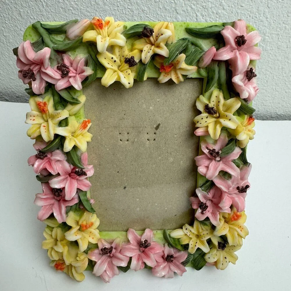 Picture Frame Molding Flowers Orchids